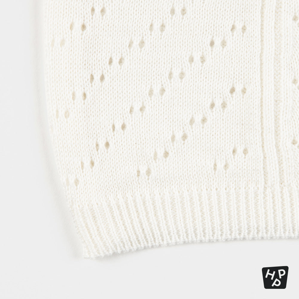 BETTY KNIT BABY SLEEVELESS T-SHIRT