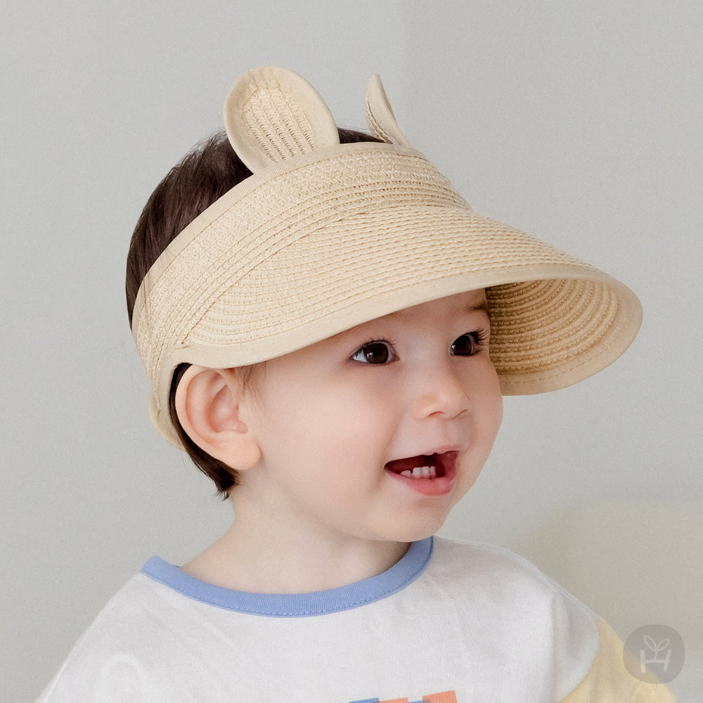 RABBIT STRAW SUN CAP