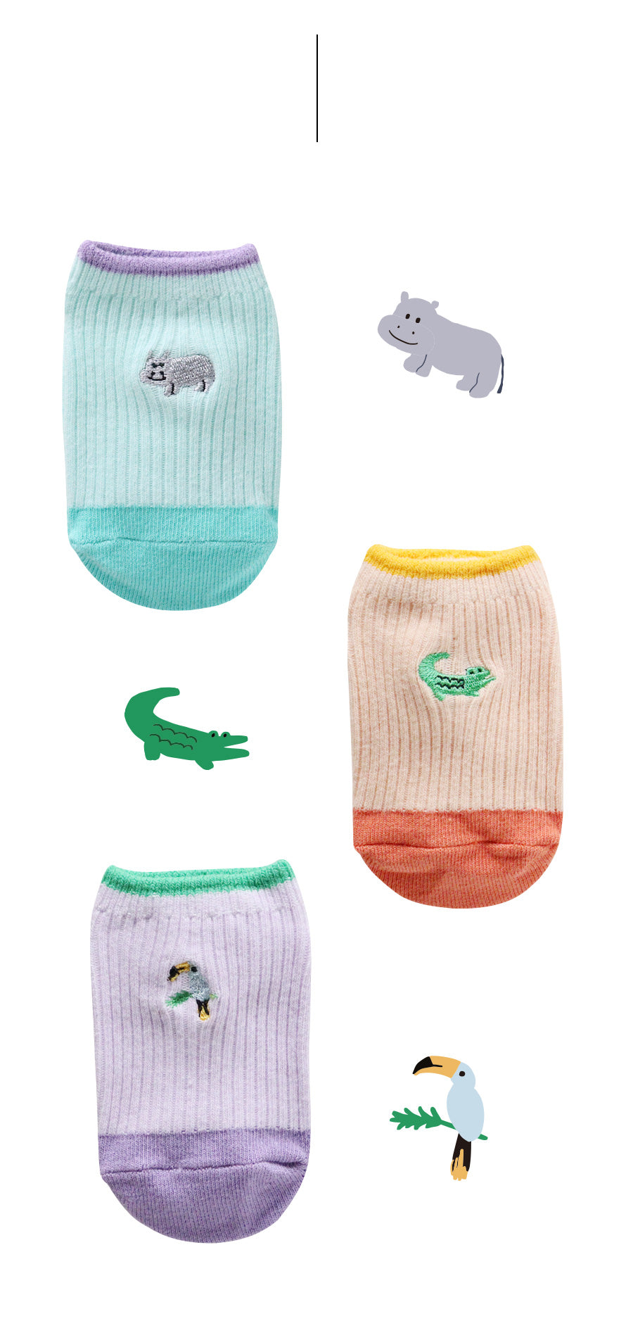 JUNGLE 3 PAIRS SET