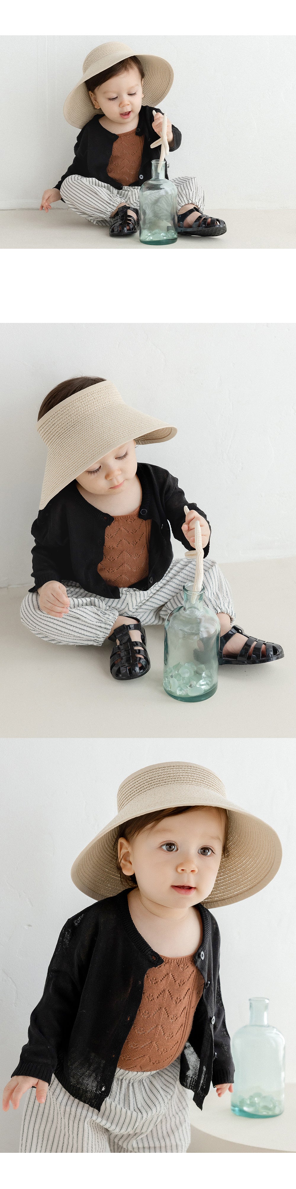 BETTY KNIT BABY SLEEVELESS T-SHIRT