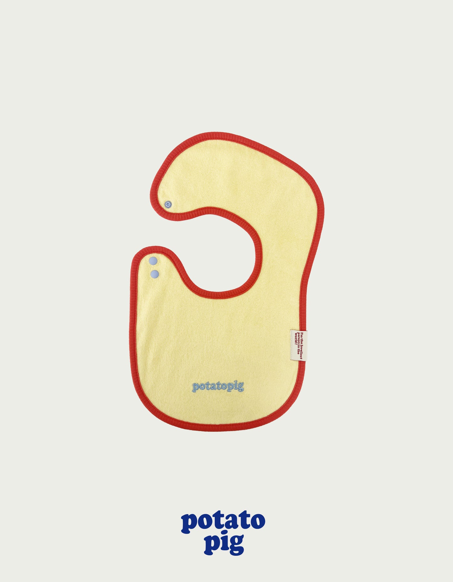 POTATO TERRY BIB - APPLE MANGO