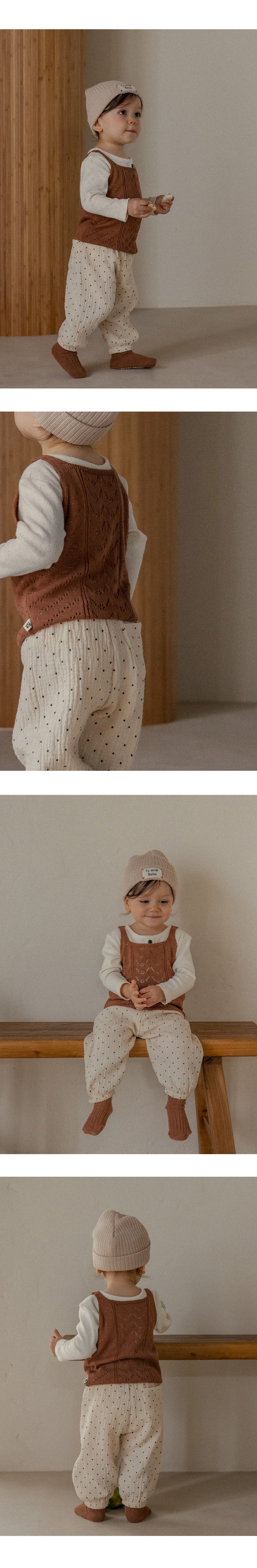 Ginger dot pants