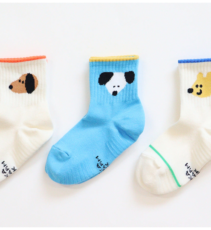 Short Ankle LITTLE MOOD 3pairs 1SET