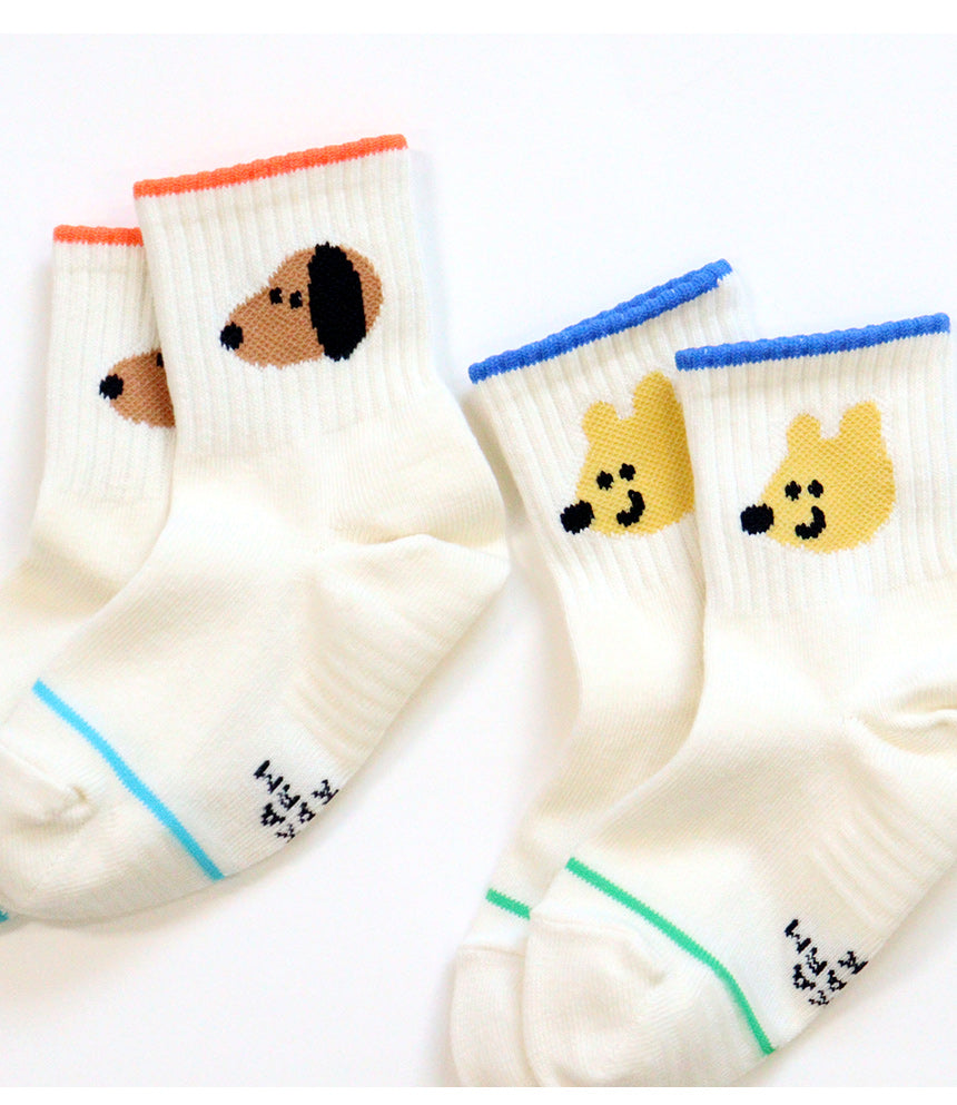 Short Ankle LITTLE MOOD 3pairs 1SET