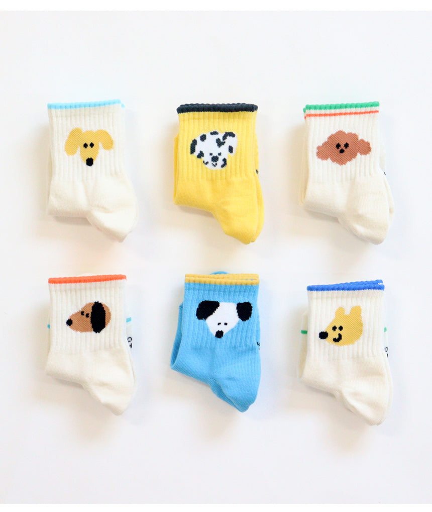 Short Ankle LITTLE MOOD 3pairs 1SET