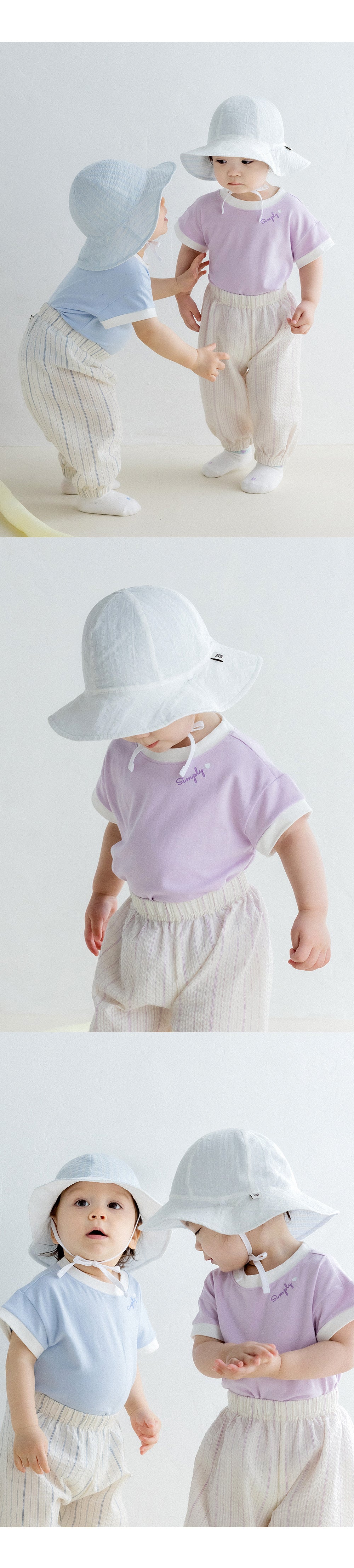 PEO REVERSIBLE BABY SUN HAT