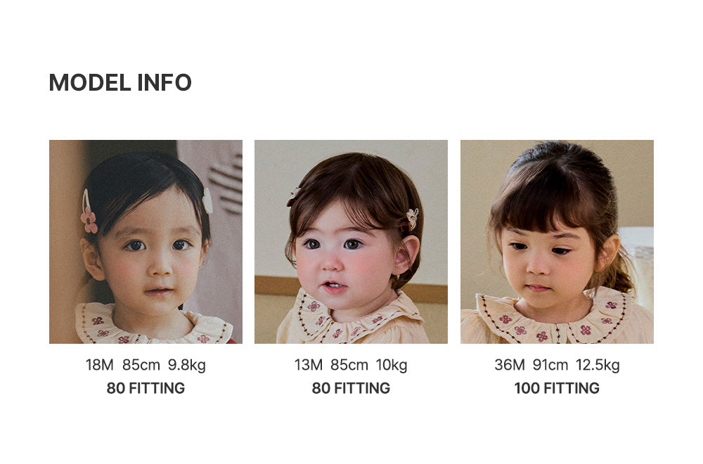 Zeffrin Baby Blouse (80-110 SIZE)