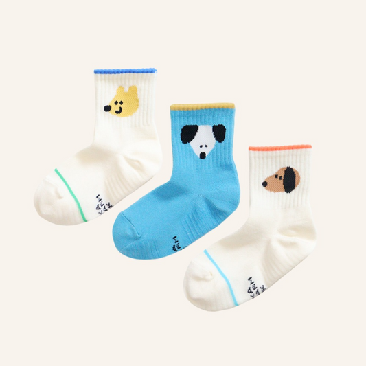 Short Ankle LITTLE MOOD 3pairs 1SET