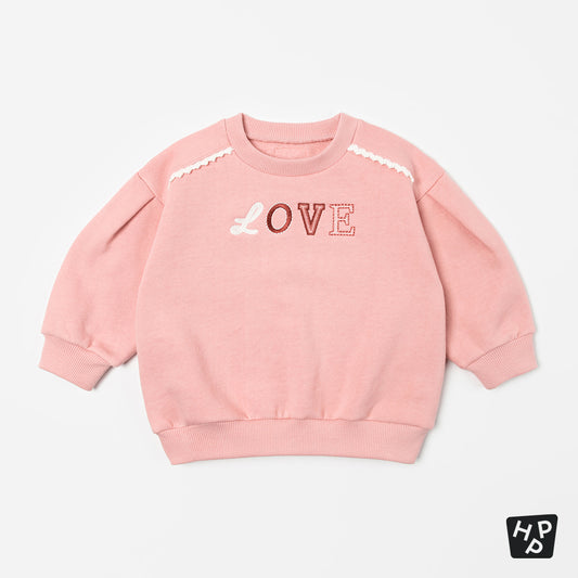 Ple Fleece-Lined Sweatshirt (SIZE 80-130)