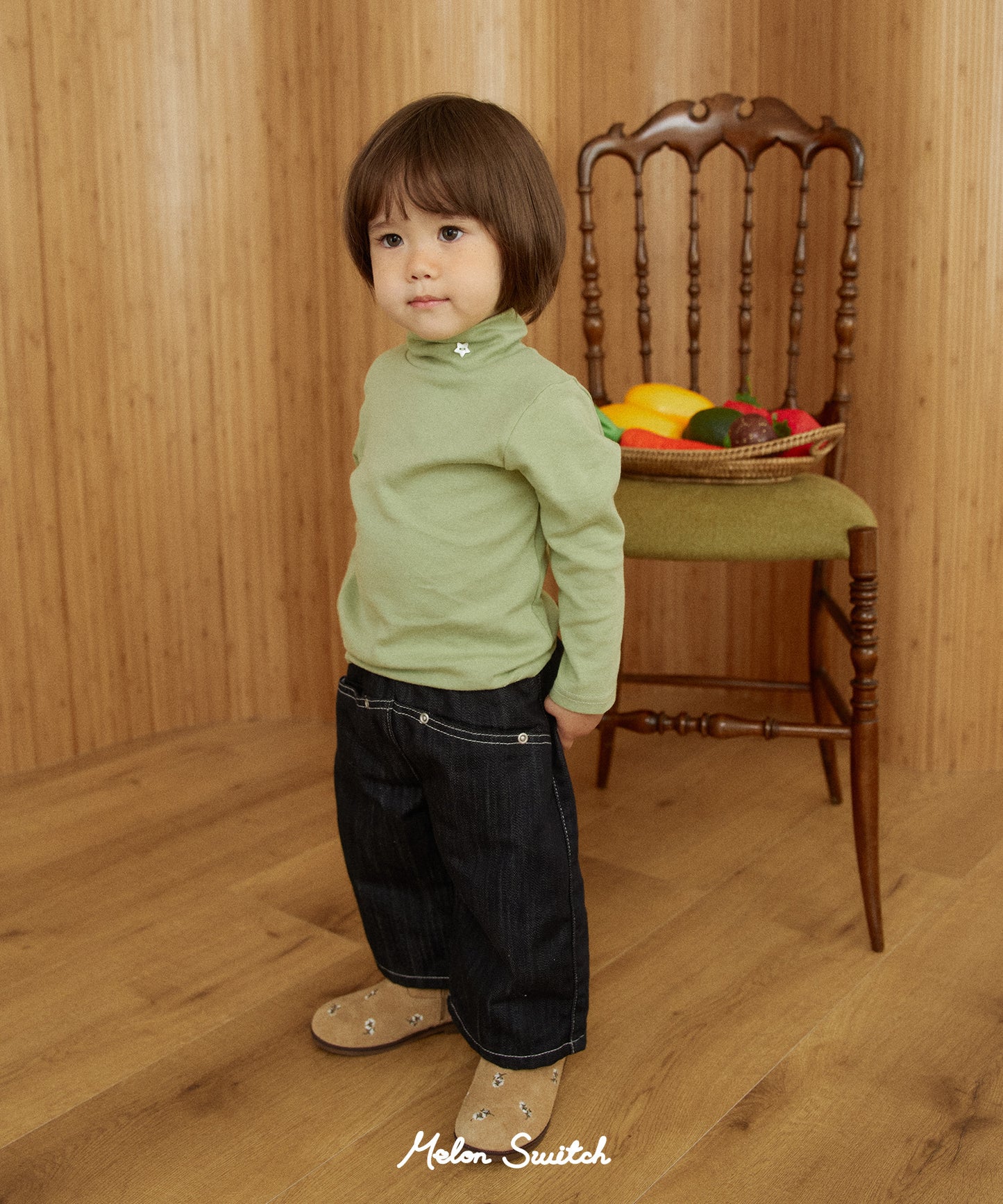 Star Soft Modal Turtleneck Tee