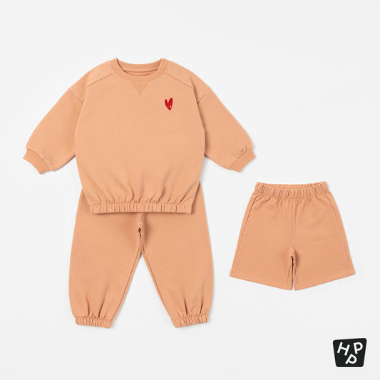 Taffy Three-Piece Set (Clay Orange)