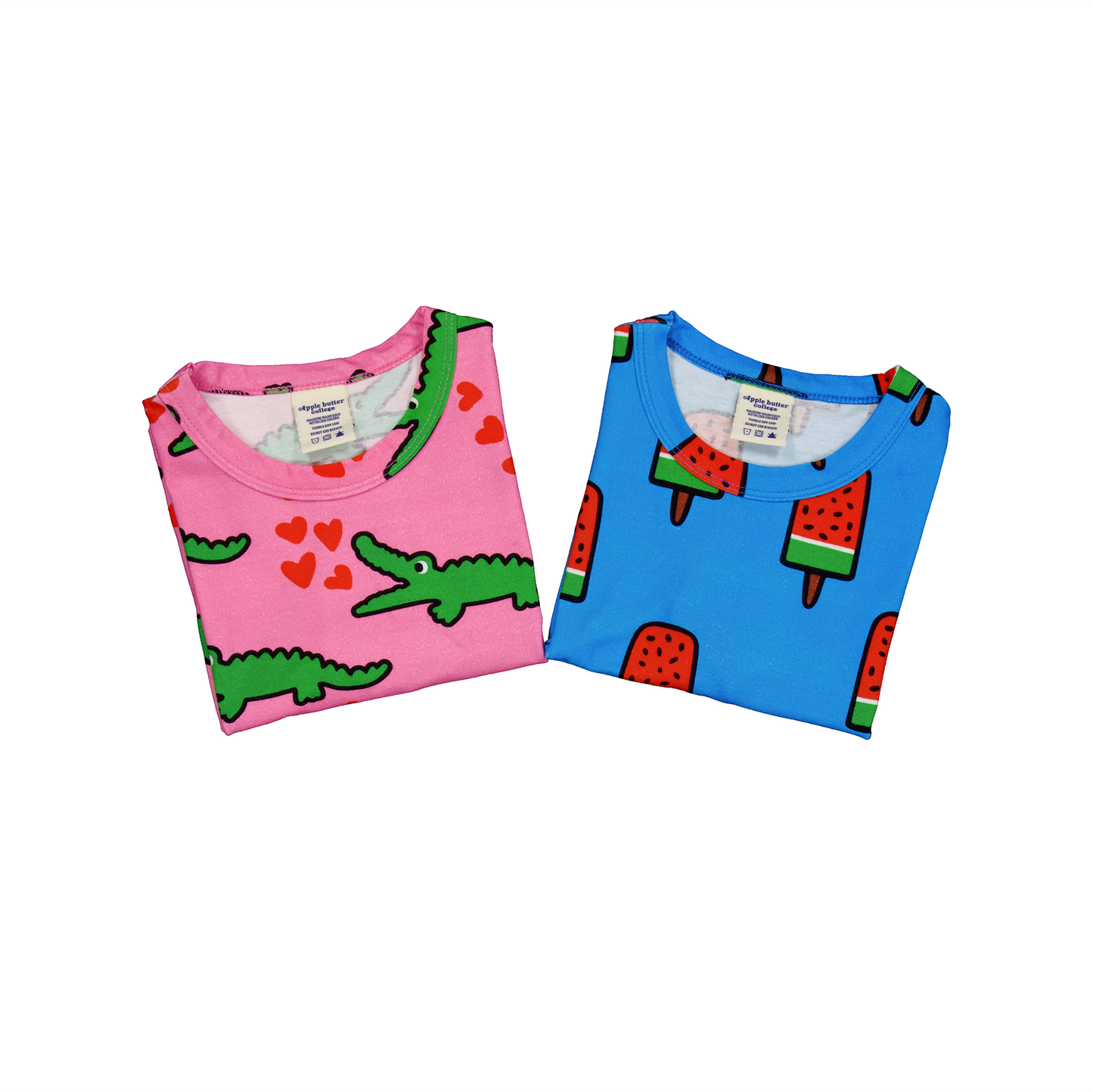 COTTON SET - PINK CROCODILE
