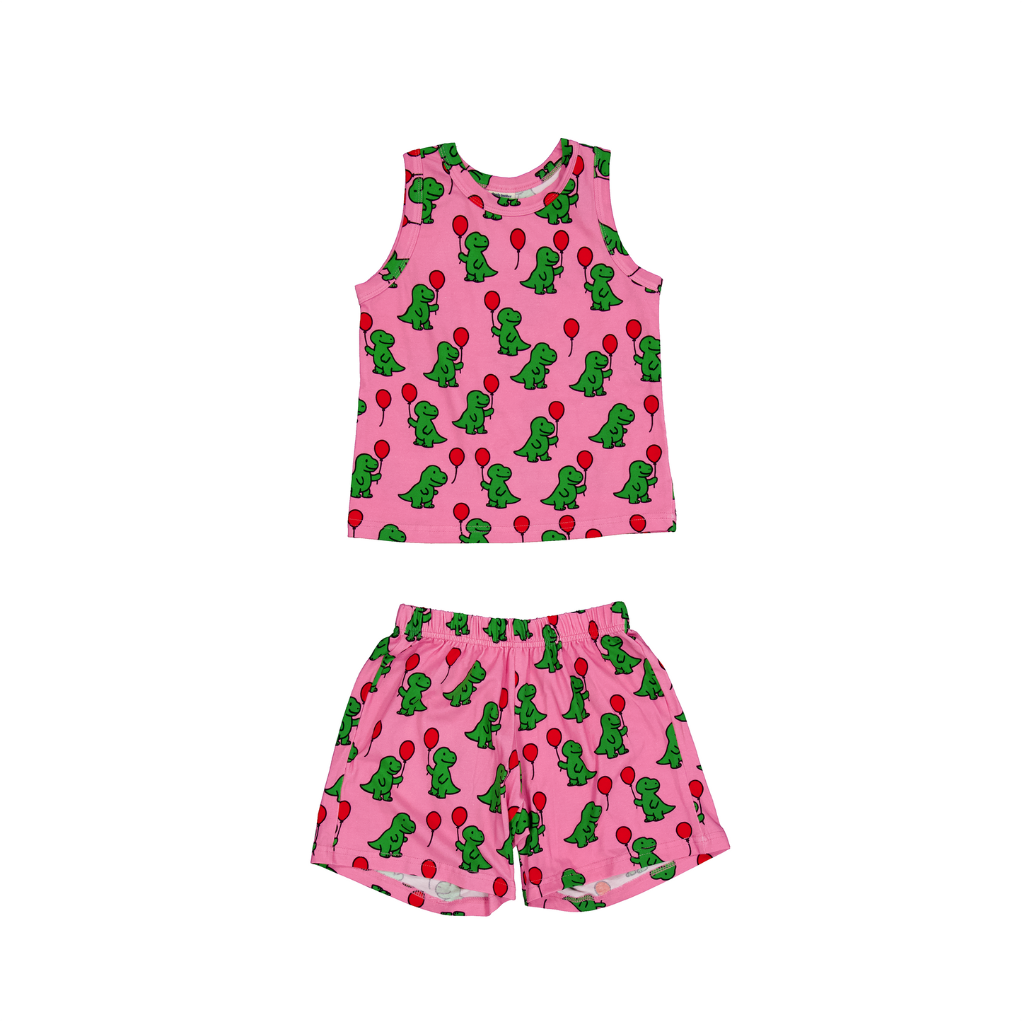 COTTON SET - BALLON DINOSAUR