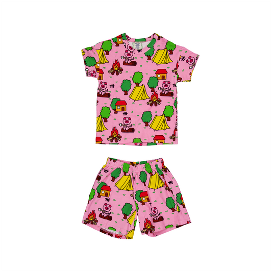 COTTON SET - PIG CAMPING