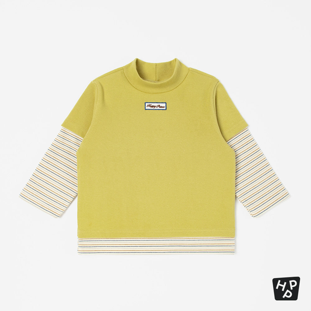 Bomi Layered Long-Sleeve T-shirt (SIZE 90-130)