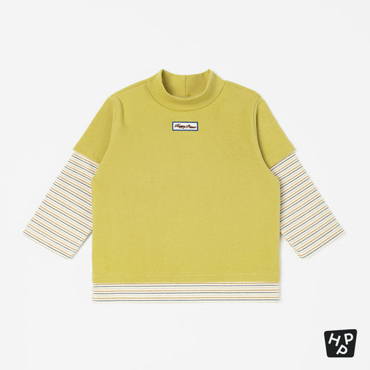 Bomi Layered Long-Sleeve T-shirt (SIZE 90-130)