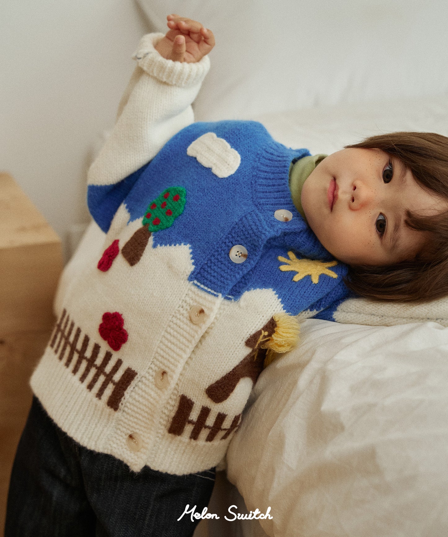Autumn Landscape Cardigan