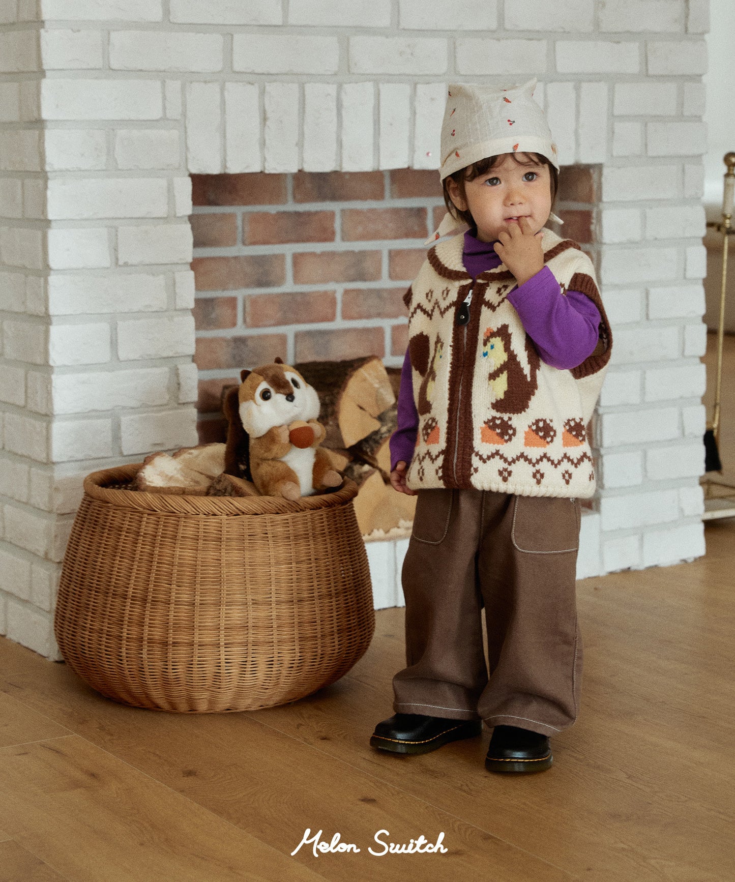 Chocolate Eyelet Pants