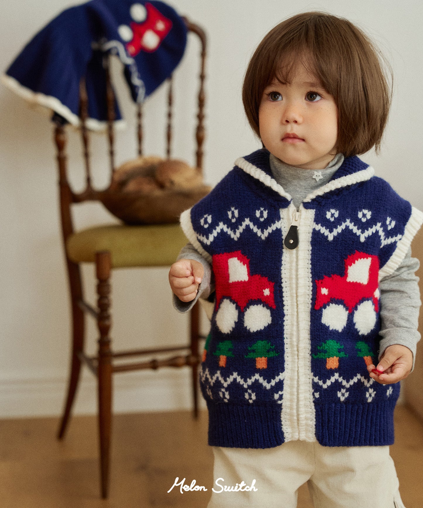 Melon Forest Vest