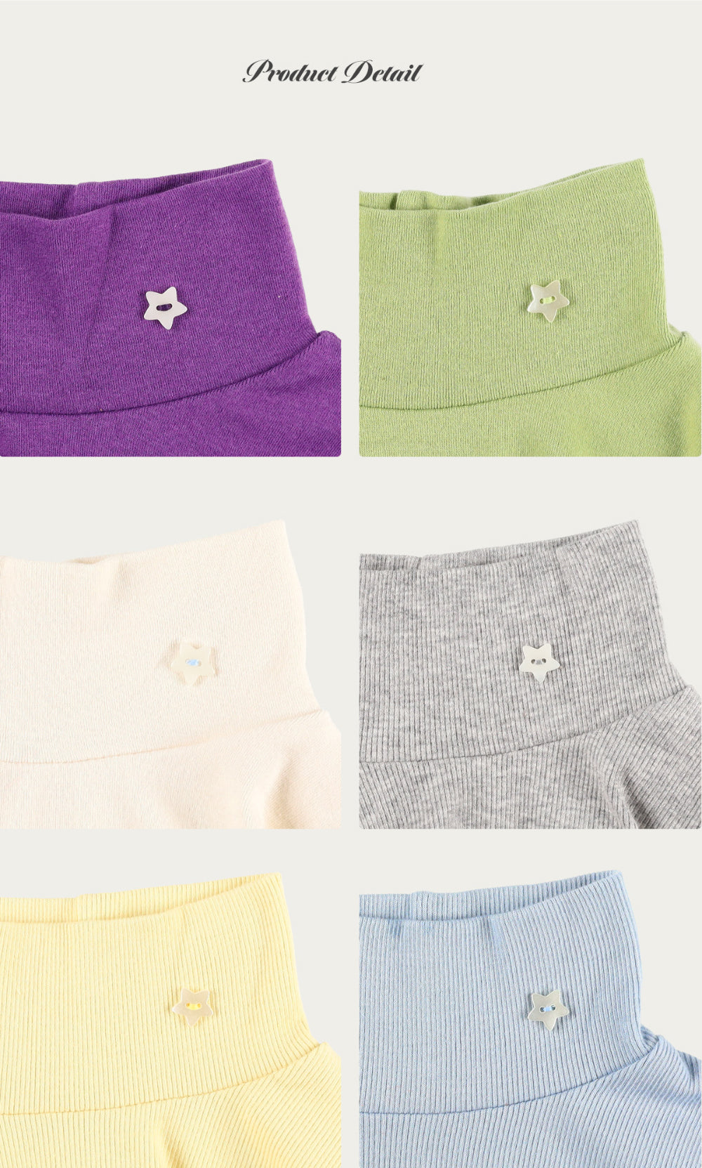 Star Soft Modal Turtleneck Tee