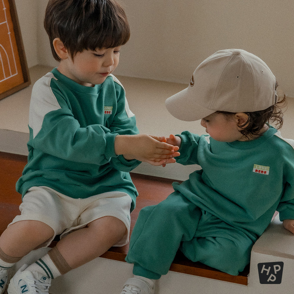 Ollve 3-Piece Top & Bottom Set_Green