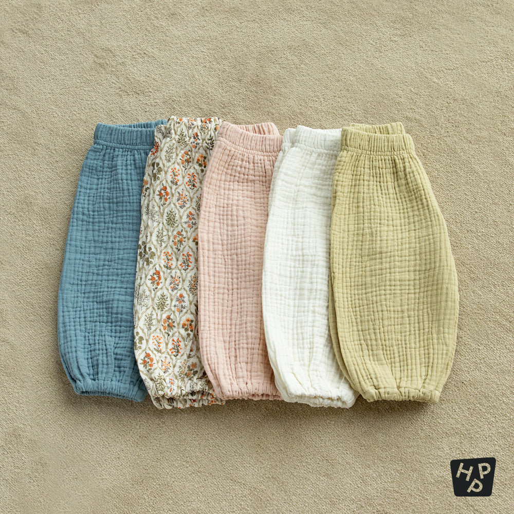 Happy Bebe Cotton Gauze Pants (80-110 size)