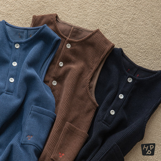 Brownie Fleece Lined Corduroy Baby Jumpsuit (SIZE 80-110)