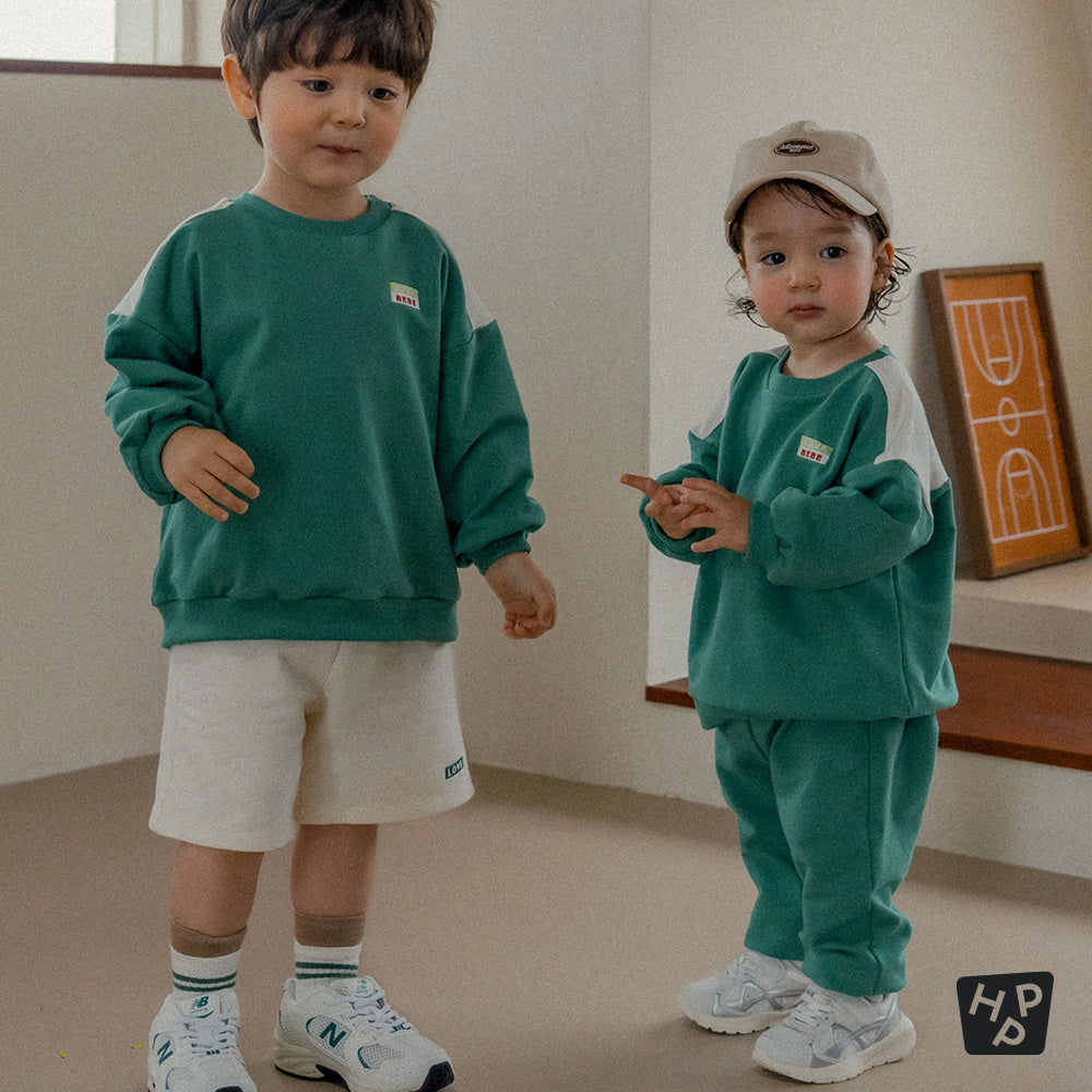 Ollve 3-Piece Top & Bottom Set_Green