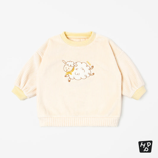 Milky Double Velour Baby Sweatshirt (SIZE 80-110)