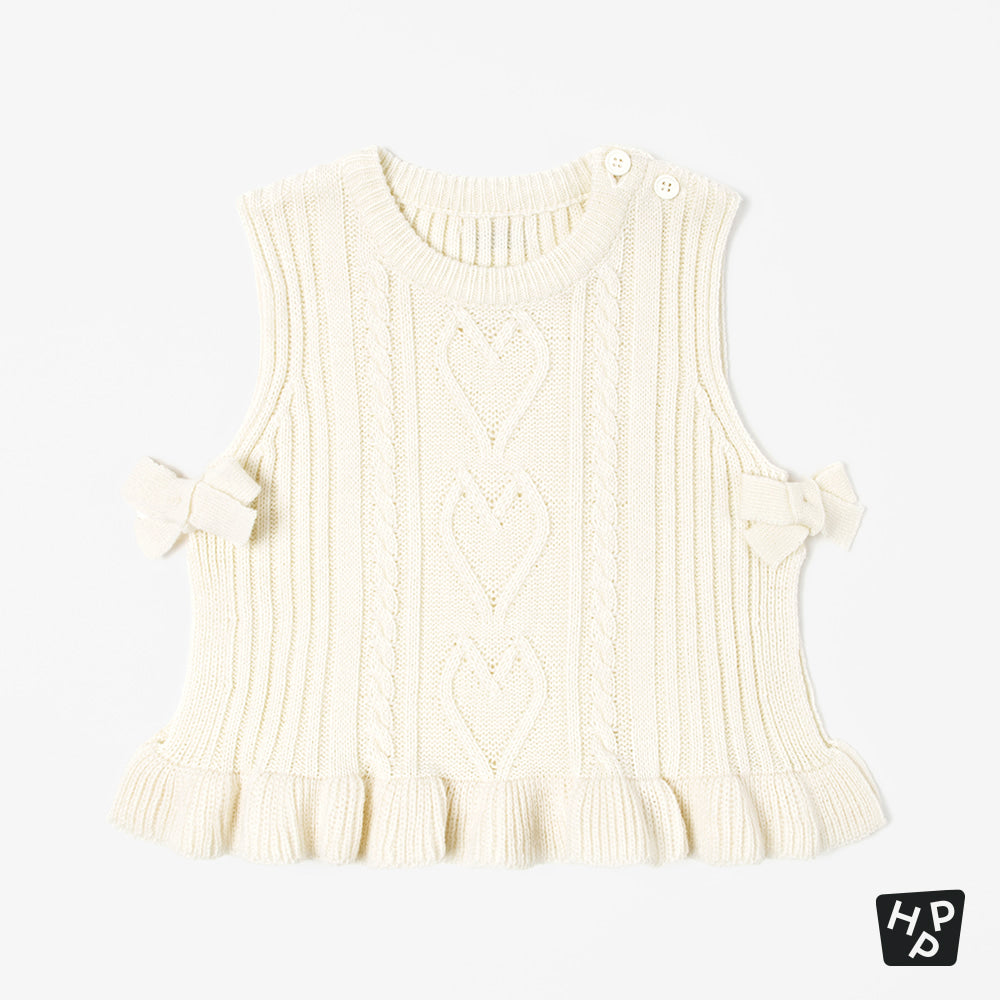 Sophia Knit Vest (90-130 SIZE)