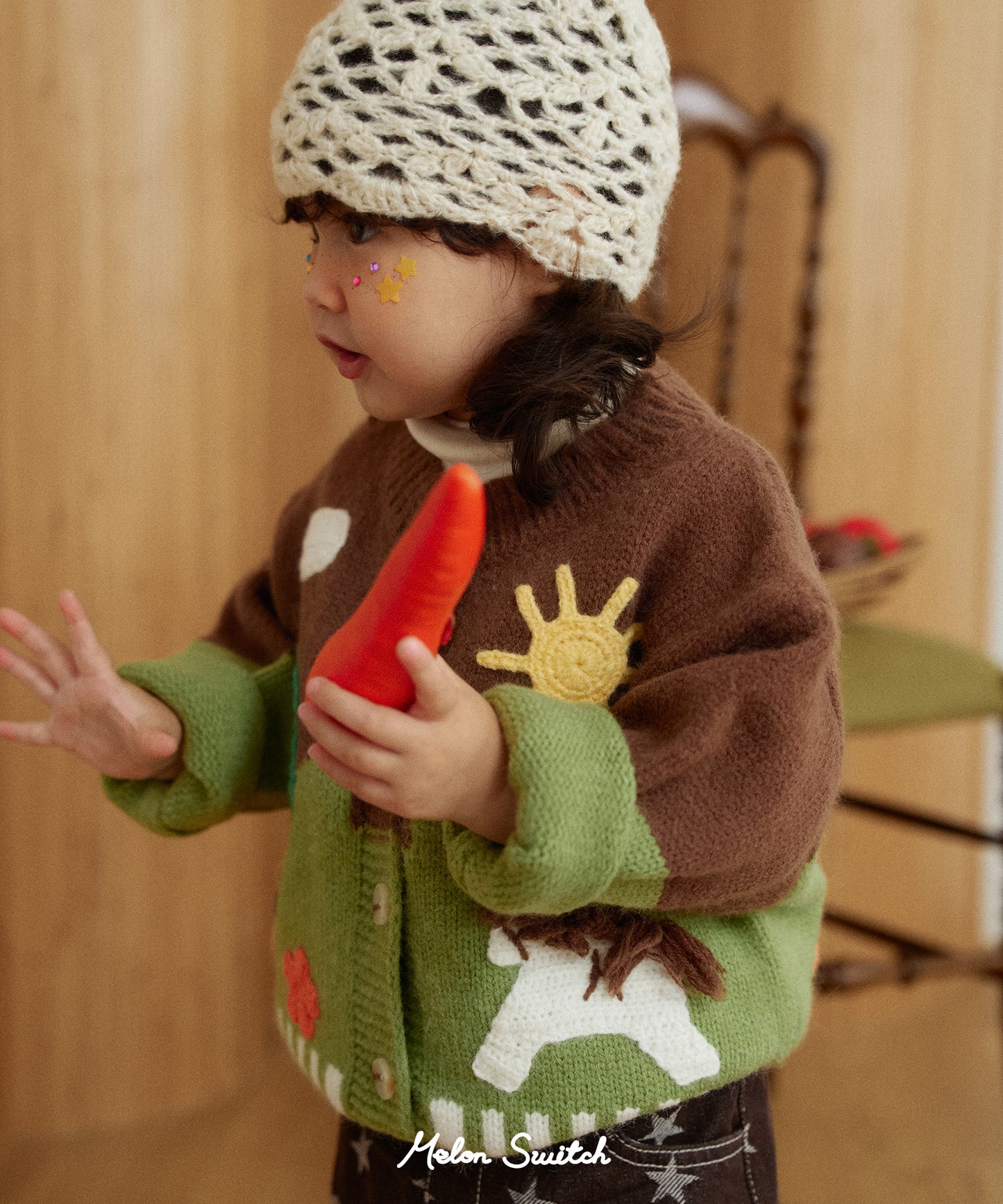 Autumn Landscape Cardigan