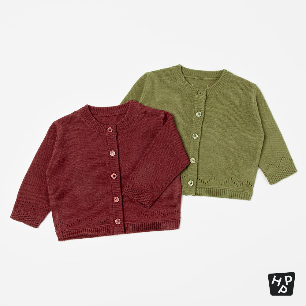 Amo Knit Cardigan (80-130 SIZE)
