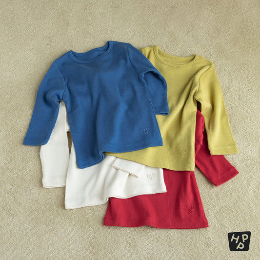Mild Modal Long-Sleeve T-shirt (80-130 size)