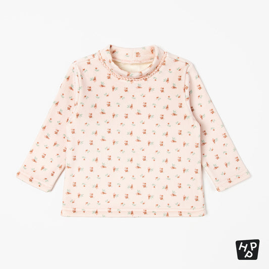 Sena Fleece-Lined Long-Sleeve T-shirt (SIZE 90-130)