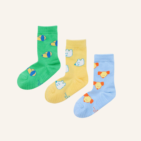 [ANKLE] SUNDAY FRIENDS 3pairs 1SET