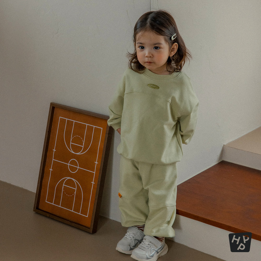 Muscat Top & Bottom Set_Olive