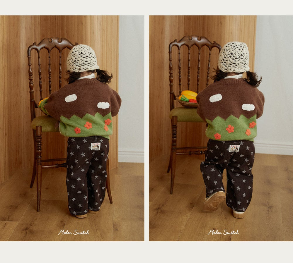 Autumn Landscape Cardigan
