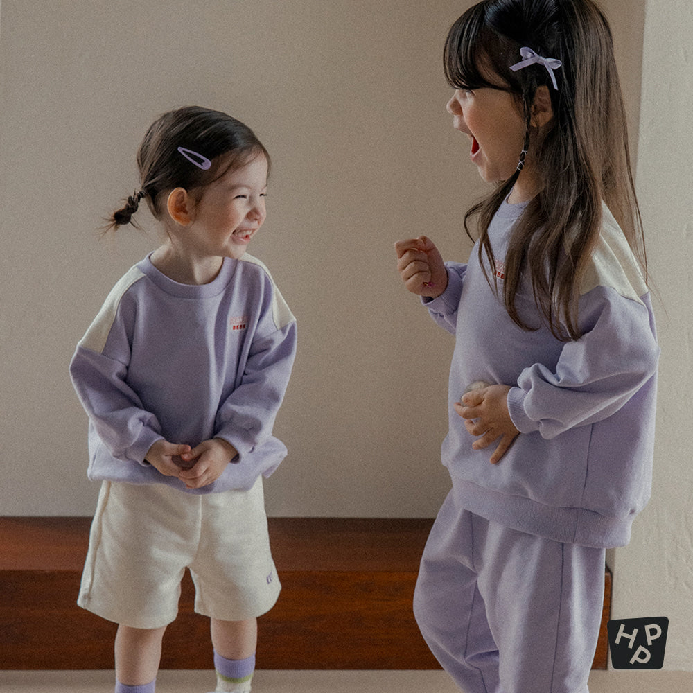 Ollve 3-Piece Top & Bottom Set_Purple