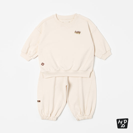 Aube Baby Two-Piece Set_Ivory (80-110 SIZE)