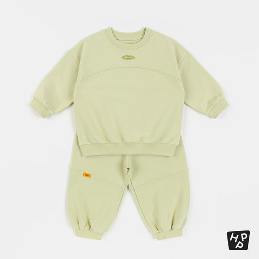 Muscat Top & Bottom Set_Olive