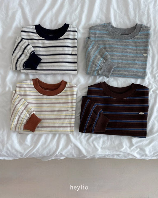 Ding Dong stripe T-shirt (with MOM)