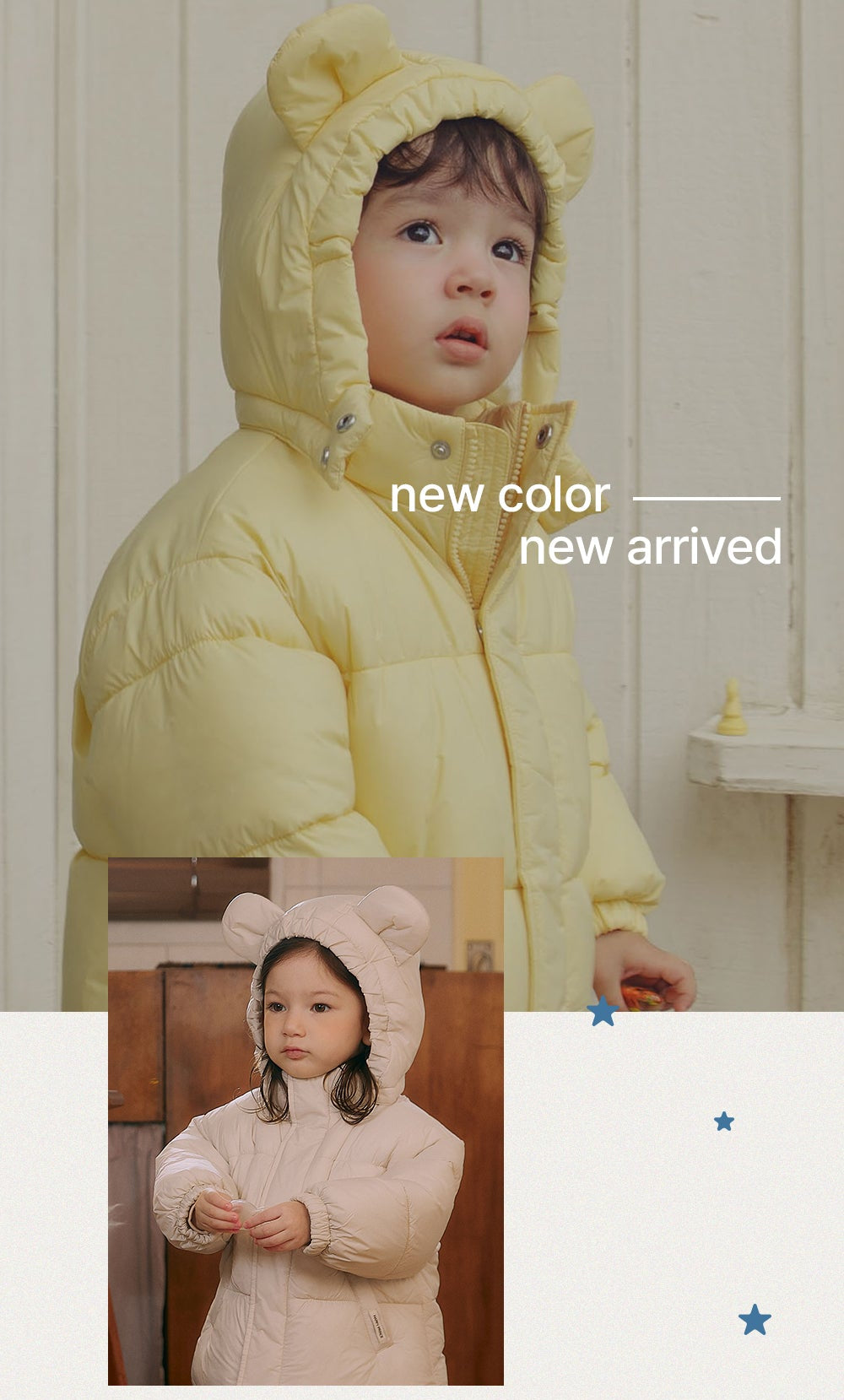 Lived Vegan Baby Padded Jacket (SIZE 90-130)