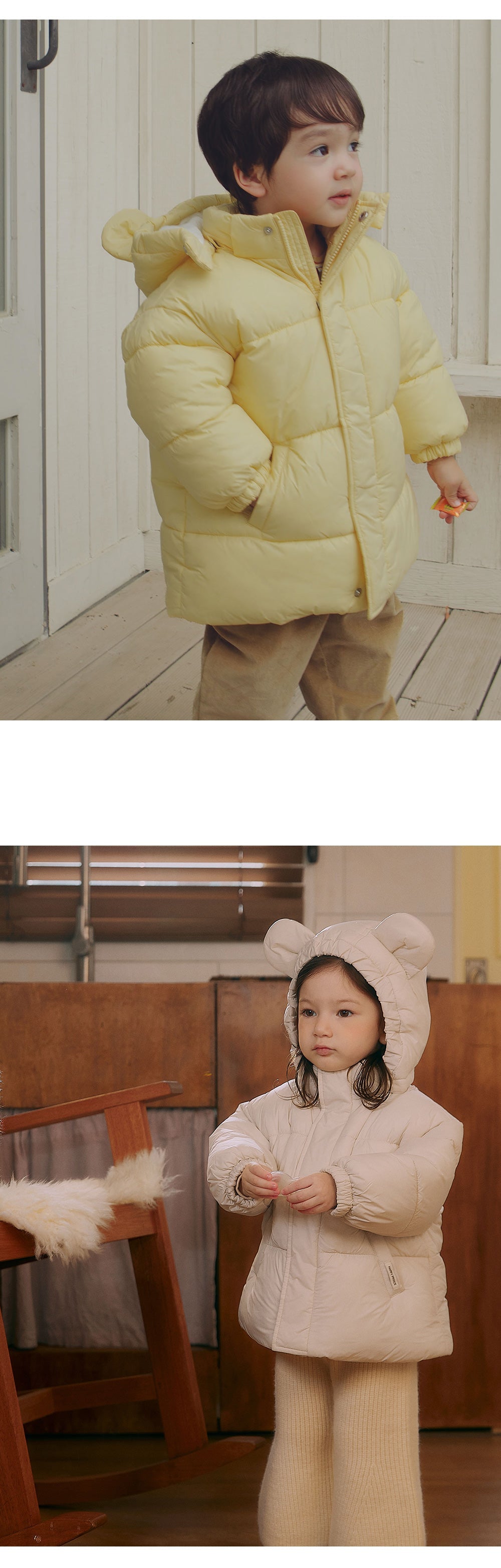 Lived Vegan Baby Padded Jacket (SIZE 90-130)