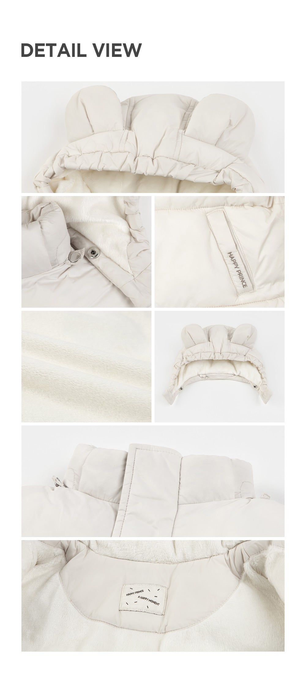 Lived Vegan Baby Padded Jacket (SIZE 90-130)