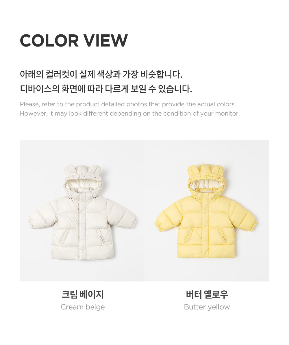 Lived Vegan Baby Padded Jacket (SIZE 90-130)