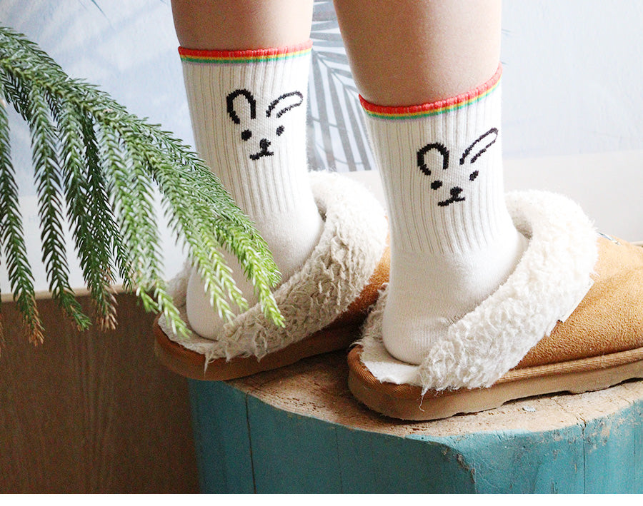 [ANKLE] GOOD LUCK RABBIT 3 pairs 1 SET