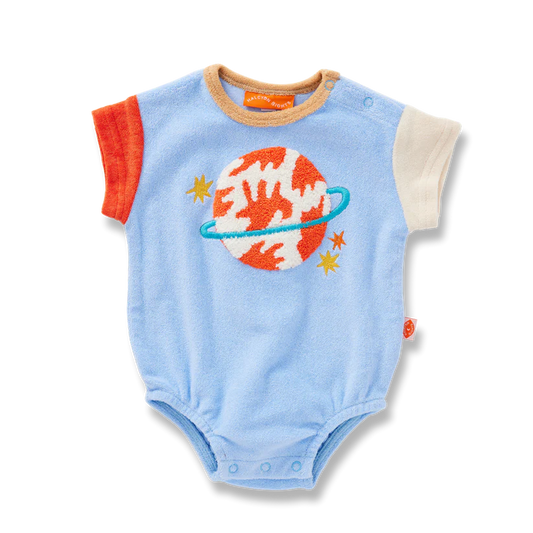 Terry Short Sleeve Bodysuit / See You In Space