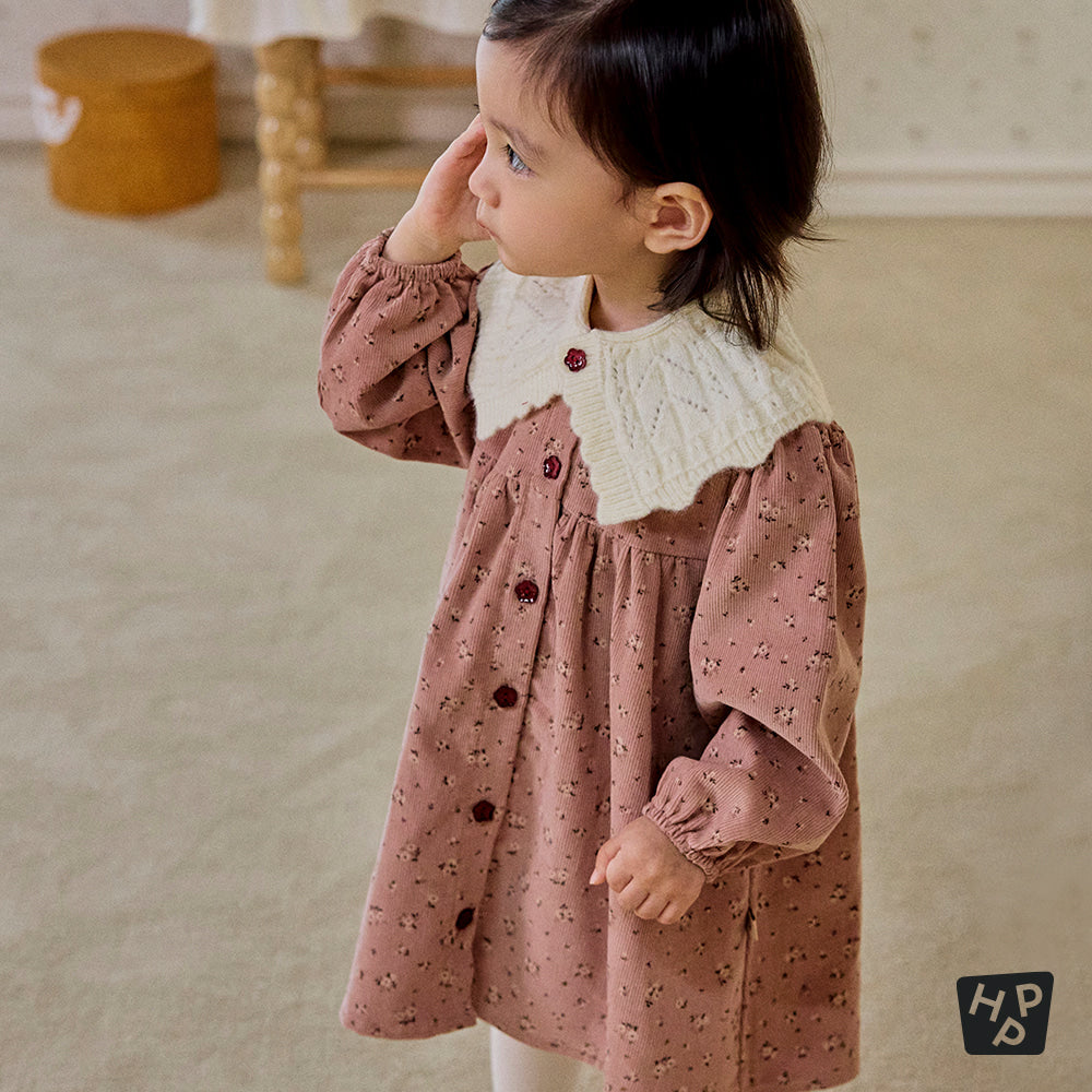 Selena Baby Dress & Cape Set (SIZE 80-110)