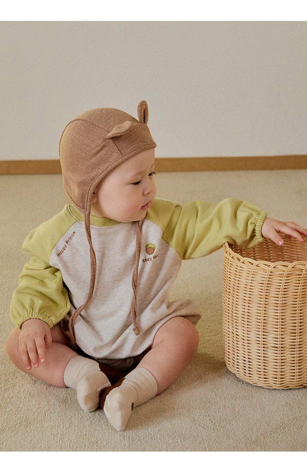 Acorn Bodysuit (80-100 SIZE)
