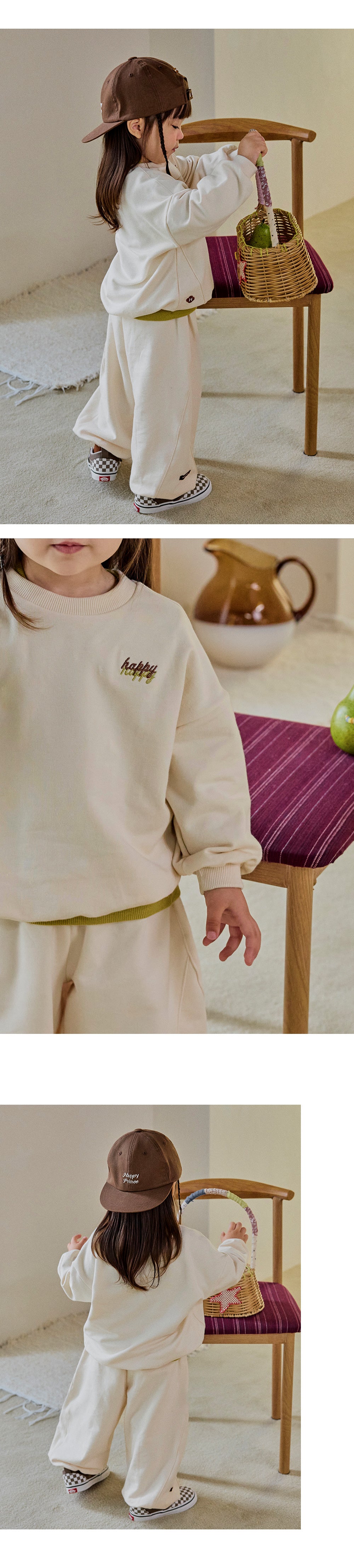 Aube Baby Two-Piece Set_Ivory (80-110 SIZE)